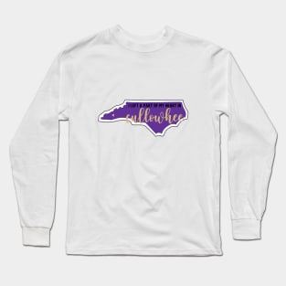 I left a Part of My Heart in Cullowhee Long Sleeve T-Shirt